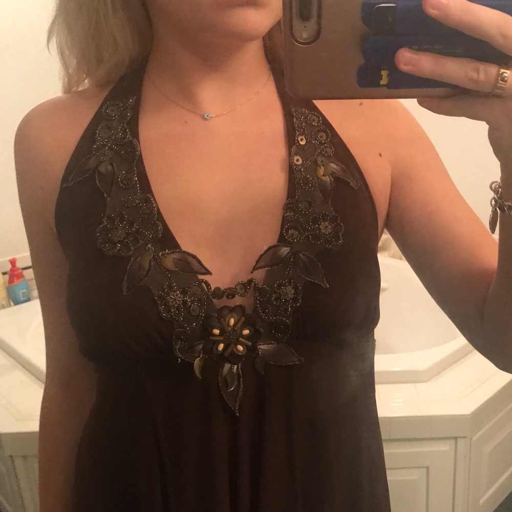 Brown halter - Picture 3 of 4